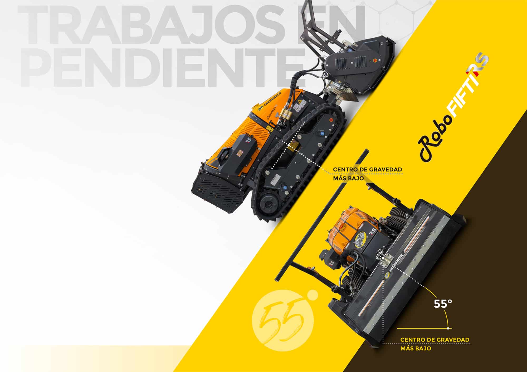 trabajos en pendiente fondoblanco MURAT