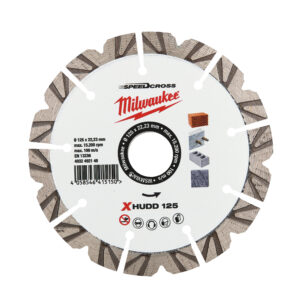 Disco diamante SPEEDCROSS EXTREME Mat.Duros - HUDD 125mm