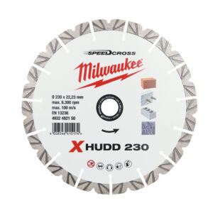 Disco diamante SPEEDCROSS EXTREME Mat.Duros - HUDD 230mm